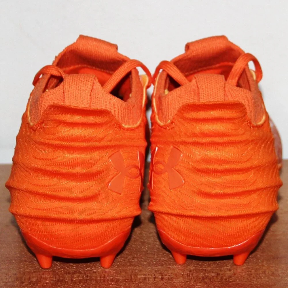 Under Armour Blur 2 MC Suede Football Cleats Mens 8 Team Orange